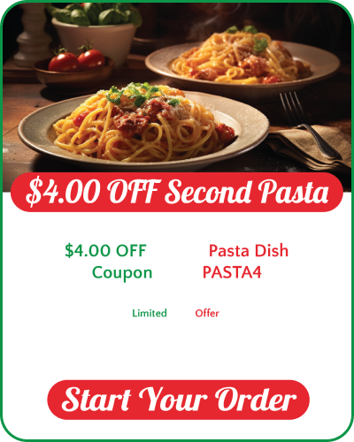 $4 off second pasta coupon
