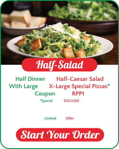 Free half salad coupon
